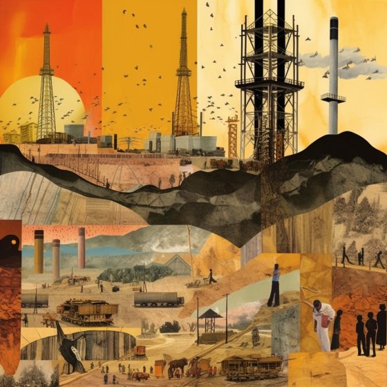 Oil Industry | Collage | Oil