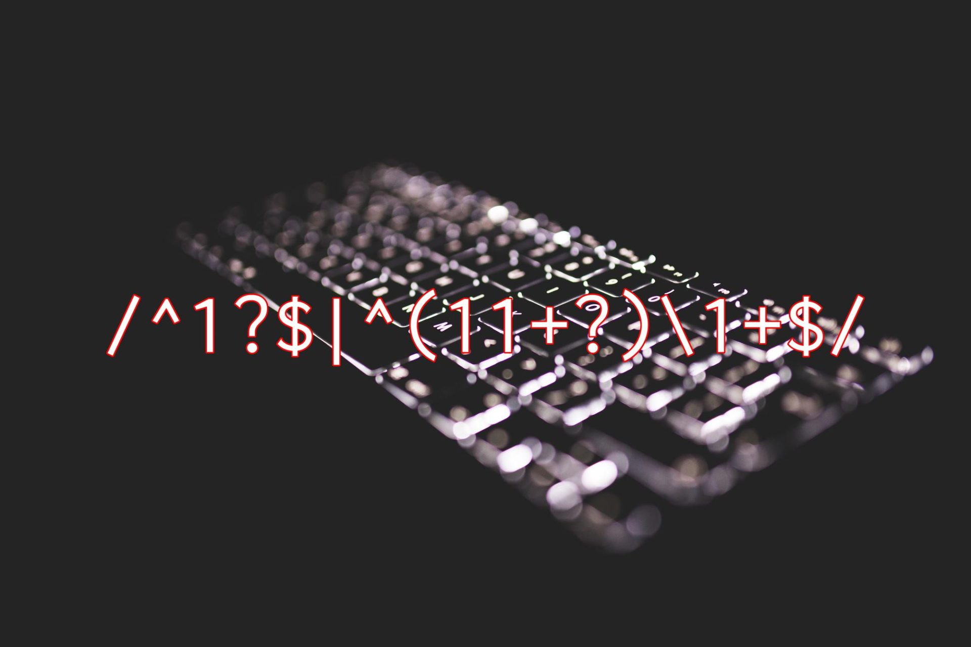 Keyboard | Regex