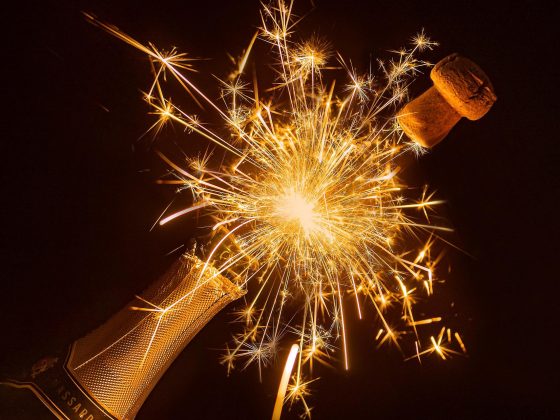 Wine bottle | Fireworks