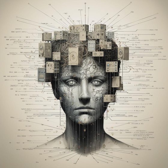 Neural network | A depiction of yourself drawn as a series of cubes
