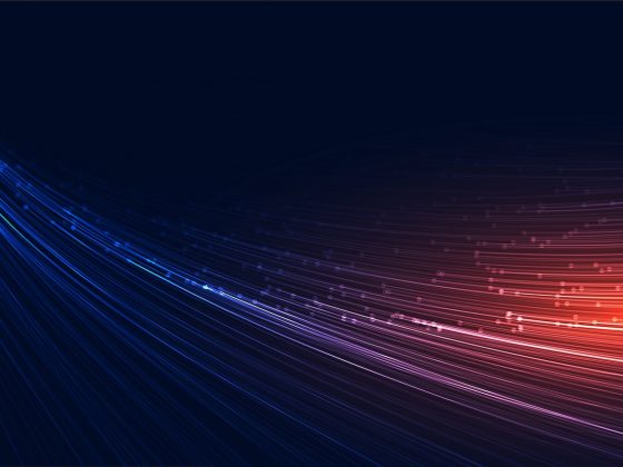 flowing speed lines technology background